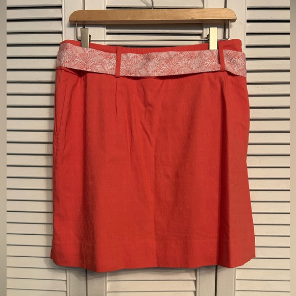🍁🍁 Beautiful coral skirt with shorts underneath ( skort) size 8 - Picture 7 of 9